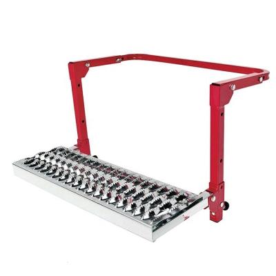 China Auto Repair Truck Tire Service Adjustable Step Ladder On Car for sale