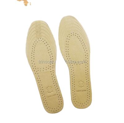 China Soft GENUINE LEATHER cowhide leather insole for sale