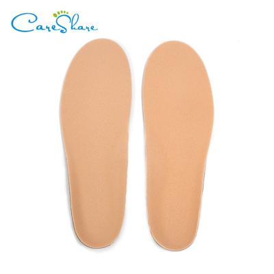 China Shock Absorption / Custom Logo PU Arch Support Foam Sports Insole Heel Support Running Shoe Insert Pad Deodorant Shock Absorption Insole for sale