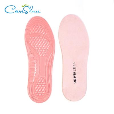 China Shock Absorption Adjustable Foot Care SEBS Gel Breathable Insole For Foot Flat Silicone Arch Support Insole Protection for sale