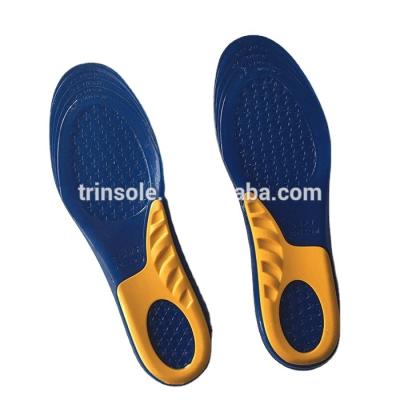 China Running TPR Foot Pain Relief Heel Cushion Gel Insoles for sale