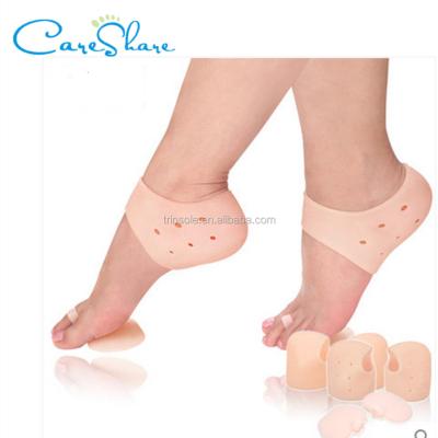 China Foot Care Product Washable Shoe Heel Protectors Heel Sleeve For Plantar Fasciitis for sale