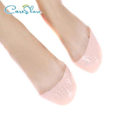 China Flexible Toe Pads Soft Gel Silicone Ballet Pointe Dance Shoe Protectors for sale