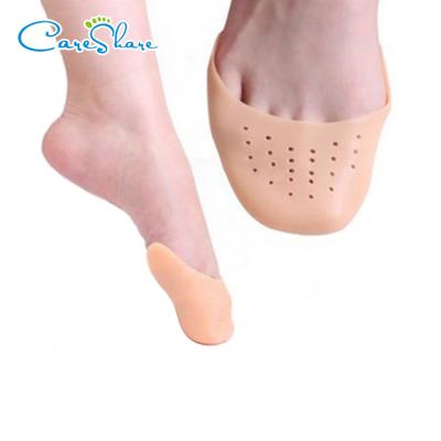 China Wholesale flexible foot care elastic companion ballet shoe silicone gel toe protector dancer toe protector for sale