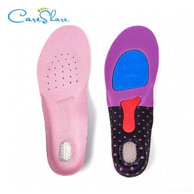 China Breathable Shock Absorption Silicone Arch Support Sports Honeycomb Eva Insole Orthotic GEL Insoles for sale