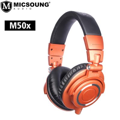 China ATH-M50x Earphone Music Recording Studio Equipments Headset Microphone Monitor Earphone for Studio Broadcasting Recording Podcasting for sale