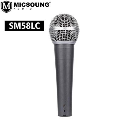 China Professional SM58LC Handheld Microphone Wired Dynamic Microphone Mic For Studio Stage Karaoke Legendary Handheld Recording for sale