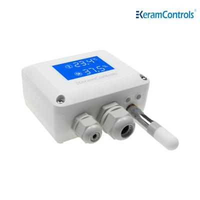 China Duct Temperature Humidity Transmitter With High Precision Sensors Main Control 4～20mA for sale