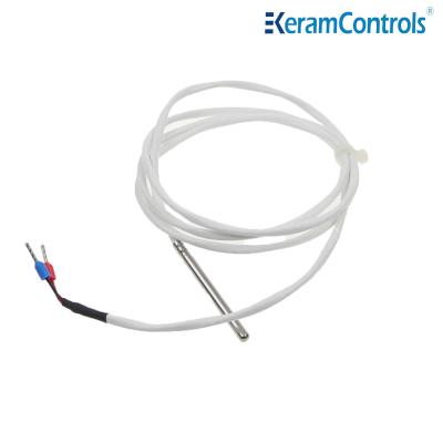 China 6mm 40mm 50mm Waterproof Temperature Sensors 5k 10k PT100 PT1000 NTC for sale