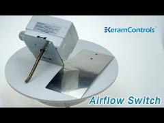 SPDT Micro Airflow Switch Temperature Replaceable For Fluid Monitoring