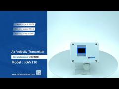 Air Velocity Transmitter For HVAC