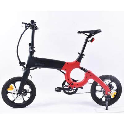 China China latest version 16 inch standard electric bicycle magnesium alloy mini size e bicycle 16 inch for sale