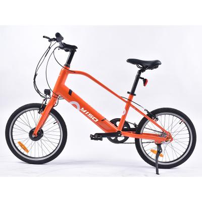 China Aluminum alloy 20 inch torque sensor 36 motor hidden battery 250w kid ebike for sale