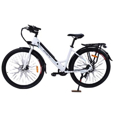 China Aluminum Alloy 500w Green Delivery Electric City Bike Sharing City Bike for sale