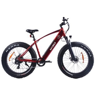 China Aluminum alloy 27.5 inch fat tire electric bike with wheel motor big tire fat tire mountain e bike fat bike for sale