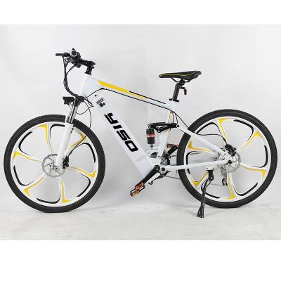 China Aluminum alloy 28 heavy electric mountain bike for 1000 watt mountain electric cycle for sale