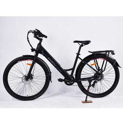 China Standard City Swap 36V 250W Step Through Motor Ebike 700C Women Electric Bikes for sale