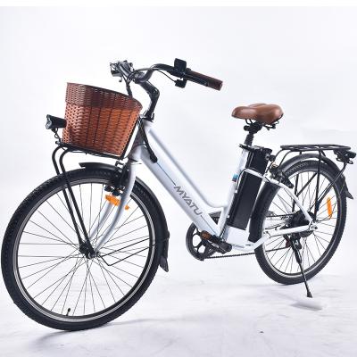 China YISO Standard 21 Speed ​​Gears Steel Frame Electric Bike 48V 500W 750W for sale