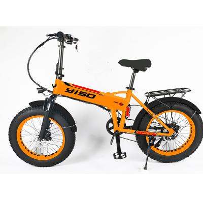 China New YISO 2021 Standard Mode Electric Bicycle 500watt Off Road Folding Mountain ebike 20