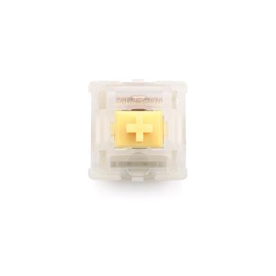 China Yellow Brown Linear Popular HAT GATERON KS-26 Linear Mechanical Keyboard Switch for sale