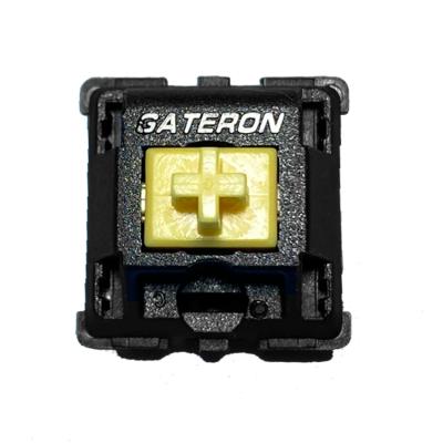 China KS-3X Blue GATERON Hot Selling 5 Pin Linear Tactile Clicky Gaming Keyboard Green Brown White Black Yellow Red Mechanical Switch for sale