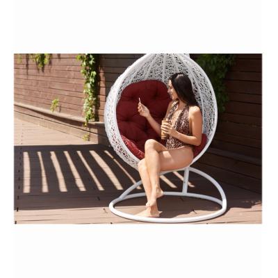 China Wholesale Modern Hanging Egg Chair Patio Hammocks With Brackets Outdoor Rattan Fancy Swing Chair for sale