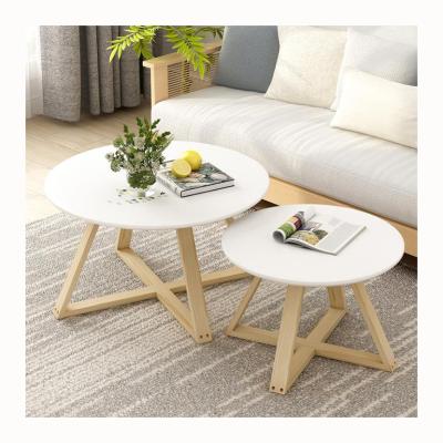 China Wooden dining table (the other) beech wood dining table coffee table modern solid wood adjustable low tea for sale