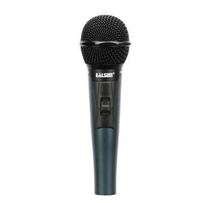 China Professional Handheld Microphone Mic EALSEM Microphone Stand Karaoke Vocal Dynamic Microphone for sale