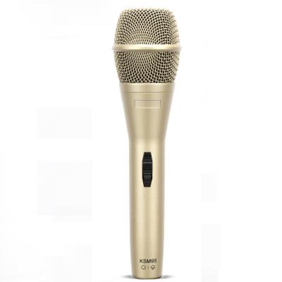 China EALSEM Low Noise Professional Stage Sing Microphone Metal Wired Mic Dynamic Microphone Karaoke Vocal Microphone for sale