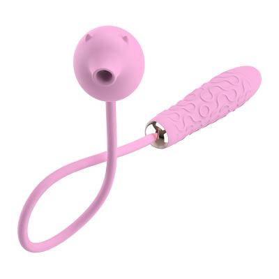 China SILICONE 7 Modes Collision 3 Speed ​​Suck Function USB Charging Vibrator For Women Sex Vibrators for sale