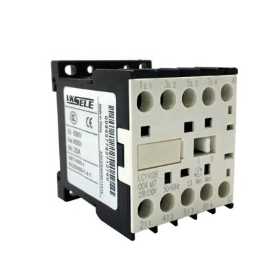 China LC1K06004M7 LC1-K06004M7 CJX2-K06004 4 Pole Mini Magnetic Contactor LC1K06 Series AC 220V Electric Contactor for sale