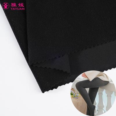 China High Elastic Double Double Sided Thermal Underwear Thermal Pants Nylon Spandex Knitted Fabric 55 45 Nylon Spandex Fabric for sale