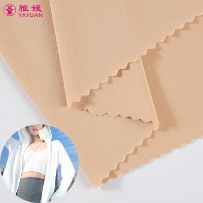 China New Design Stretch Knitted Sunshade Nylon Fabric 88 Fabric 88 Spandex 12 Single Tank Top Sleepwear Underwear Sunscreen Clothing Nylon Fabric for sale