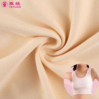 China Double Faced Fabric Modal Double Sided 57% 17% Spandex Bra Brief Sportswear Underwear Fabric 26% Nylon Modal Knitted Fabric for sale