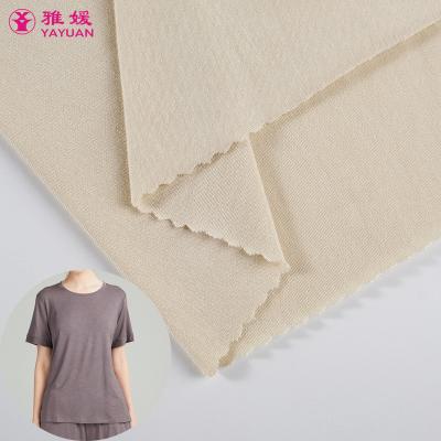 China Stretch fabric blended Chrysalis protein spandex soft modal and stretch 56 38 Chrysalis protein 6 modal spandex for underwear sleepwear knit fabric for sale