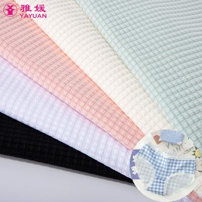 China High Quality Stretch 88 China Factory Polyester 12 Spandex Stretch Breathable Knit Fabric For Briefs Bras Underwear for sale