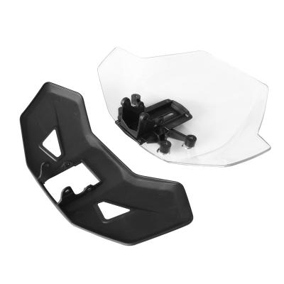 China Plastic for atv brp Ryker extra protection sport adjustable windshield 219401023 for sale