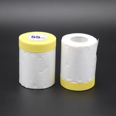 China Waterproof dustproof masking decorative film paint protection film for wall surface production for sale