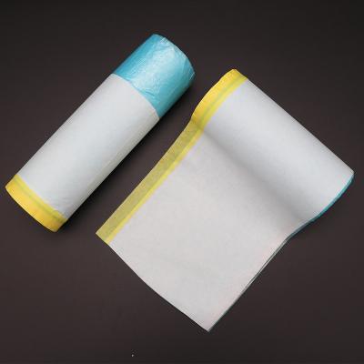 China Waterproof Low Price Vehicle Protective Car Tape Tarpaulin Film Anti-Wrapping Tape for sale