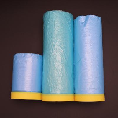 China Good prices high quality protective plastic masking film roll waterproof for use in painting cars for sale