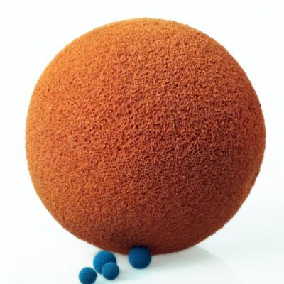 China Eco-friendly Wear-Resistance High Quality Cleaning Rubber Ball Sponge Ball For Cleaning Concrete Pump Pipe Hose-Soft To Hard Delivery for sale