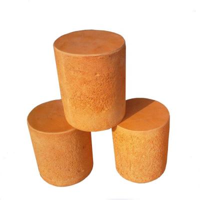 China Cylindrical Foam Rubber Cleaning 8inch Sponge Erase Balls For Concrete Pump Pipe Cleaning for sale