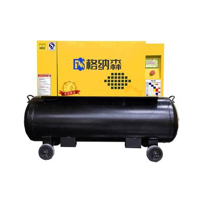 China Small Lubricated Silent Lubricated Screw High Pressure Portable Air Compressor With Lower Noise, High Efficiency for sale