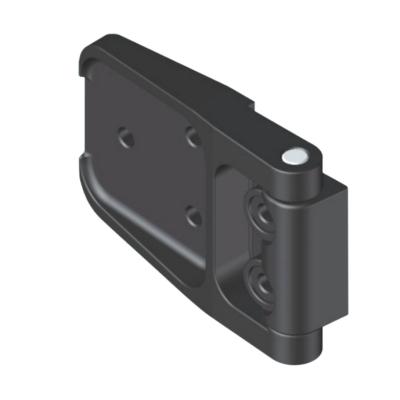 China Industrial Black PA Plastic 180 Degree Equipment Strap Hinge for sale