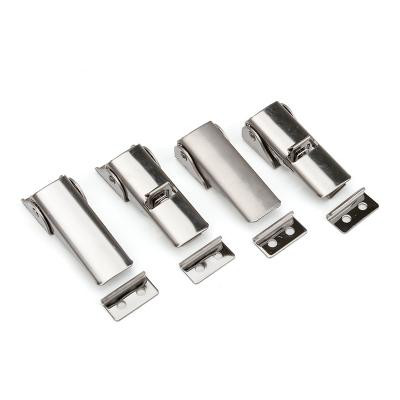 China Cabinet Stainless Steel Adjustable Under Center Latches With Kick-Up for sale