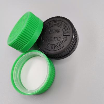 China Non Spill China Custom Plastic Cap 38mm / 42mm For Plastic Bottle Caps From Plastic for sale