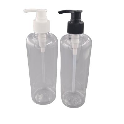 China Personal Care Wholesale 500ml Round Shoulder Cosmetic Packaging Plastic Bottle With Plug for sale