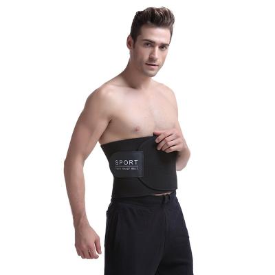 China Sports sweat slimming belt Neoprene Waist cincher band Men waist trainer shapewear for sale