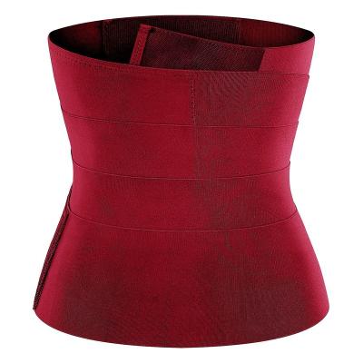 China Body Shaper Shapewear waist wrap Trimmers Latex Cincher Slimming Belts Tummy Trimmer Waist Trainer for sale