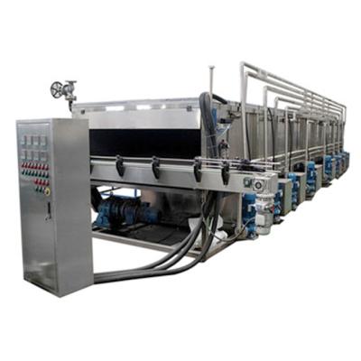 China Automatic Bottle Machine Coconut Milk Cans Tunnel Heating Pasteurizer for sale